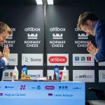 Aronian amarga la vida a Carlsen tras su victoria en el 8ª Altibox Norway Chess