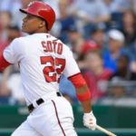 Juan Soto tuvo que salir del juego frente a los Marlins por precaución
