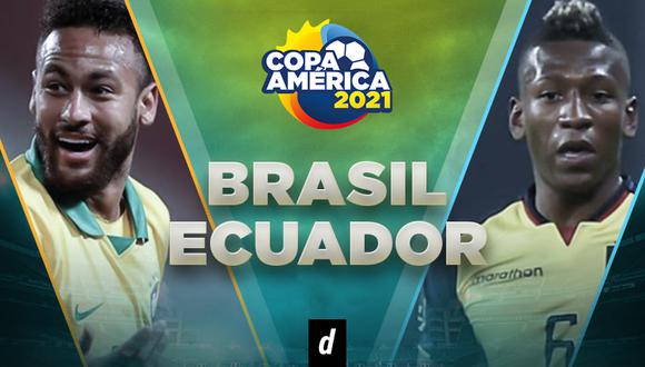 Copa América: Brasil vs Ecuador en vivo